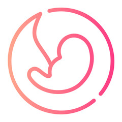 embryo gradient icon