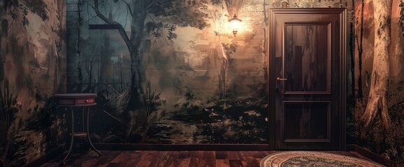 Analyze The Impact Of Peel And Stick Wallpapers In Creating Themed Escape Room Interiors, Wallpapers HD