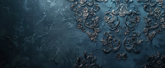 Analyze The Impact Of Renaissance-Era Damask Patterns In Ornate Wallpaper Designs, Wallpapers HD