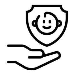 protection line icon