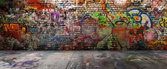 Analyze The Popularity Of Digital Graffiti As Urban-Inspired Wall Coverings, Wallpapers HD
