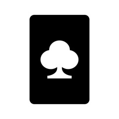 Bridge Cards icon, Playing Card symbol vector icon illustration, game sport. EPS 1O