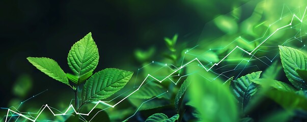 Green Growth and Sustainability Concept