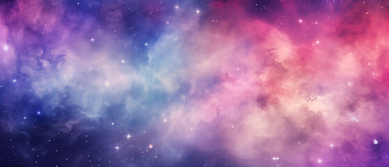 Dreamy Pastel Nebula