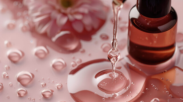Zinc PCA in a serum, balancing sebum production on acne-prone skin.