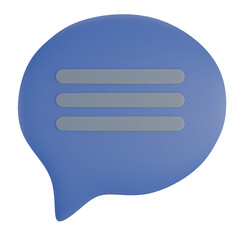 Long chats in the form of balloons