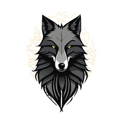 Fototapeta premium wolf head mascot