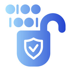 Obraz premium encryption