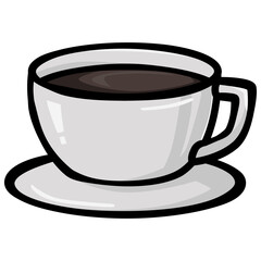 Coffee Cup handdrawn doodle