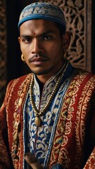 Photorealistic Portrait in Traditional Clothing