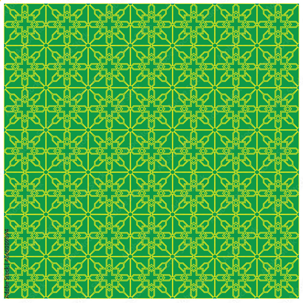 Poster seamless repeatable abstract geometric pattern. seamless pattern with islamic ornament. resources gr