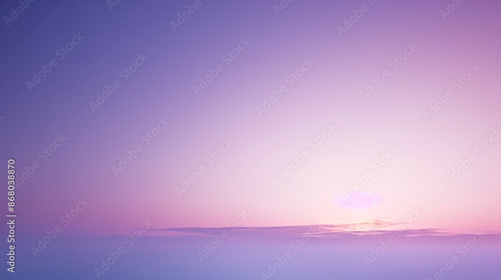 Poster tranquil gradient transition: calm background for information design