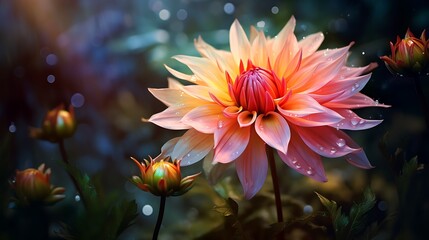 red and yellow flower