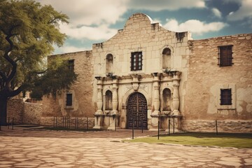 The Alamo, where echoes of historic battles can still be heard.