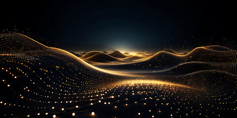 Obraz premium Digital background ideal for technological operations, neural networks, AI, data transmission and encryption, digital archives, audio and visual representations, scientific research 