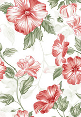 a pattern romantic flower simless , seamless floral background