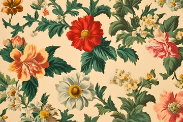 seamless floral background