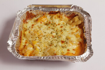 lasagna with cheese