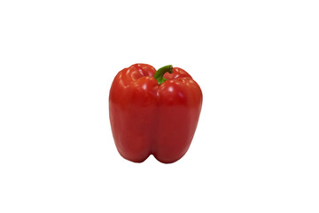 pepper on a white background, bell pepper isolated on white background