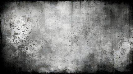 Obraz premium Abstract grunge black and white distressed texture background.