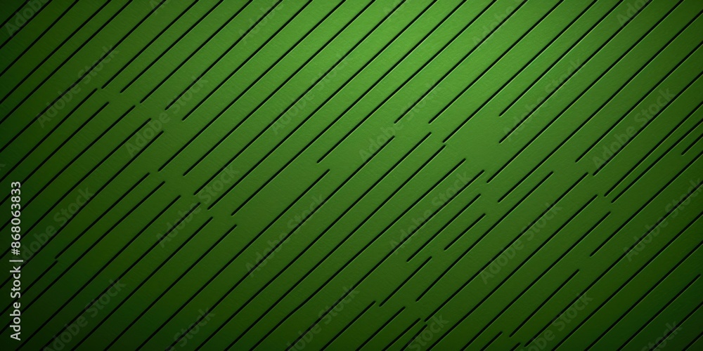 Poster Abstract Green Diagonal Lines Pattern
