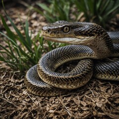 Fototapeta premium Share a personal experience or encounter you’ve had with a snake.