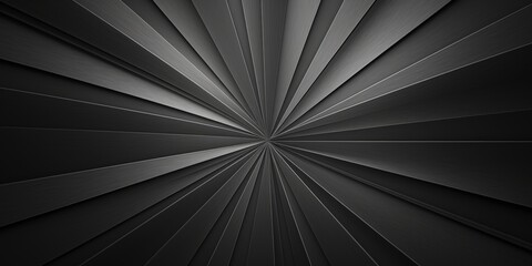 Abstract Black and White Striped Design