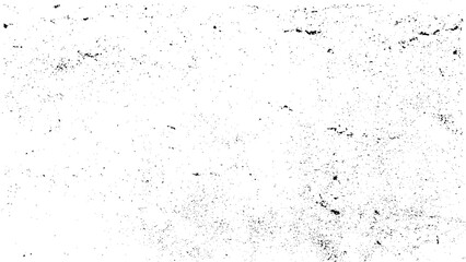 Distressed black texture. Dark grainy texture on white background.  Grain noise particles. Dust overlay textured. Vector design elements. Illustration
