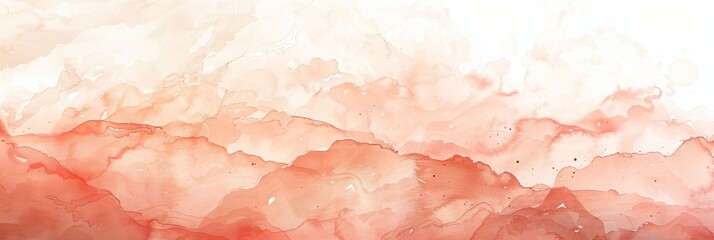 Fototapeta premium Abstract Minimalistic Watercolor Smoke Liquid Paint Geometric Shapes Nordic Scandinavian Bohemian Pattern Art in Muted Pantone Tones Trendy Balanced Soft Calming Serene Zen Gradient Design