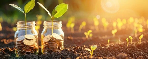 Financial planners strategizing solar project investments, sustainable finance, green growth