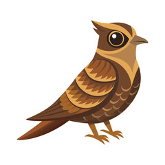 illustration of a Nightjar animal