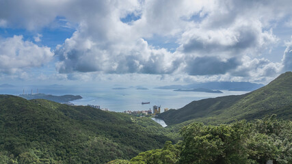 June 24 2024 the landscape of Pok Fu Lam Country Park