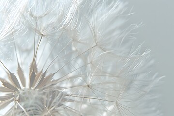 Close-up of a Dandelion Seed Head