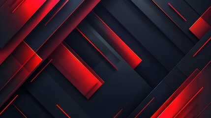 red background