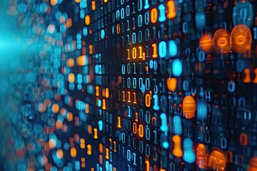 binary code background