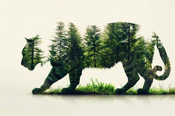 animal wildlife conservation concept