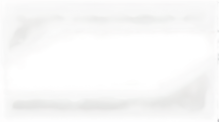 Retro halftone vignette border effect on transparent background