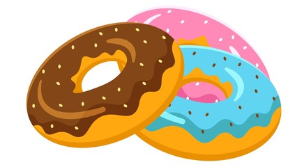 Junk food element donate Illustration