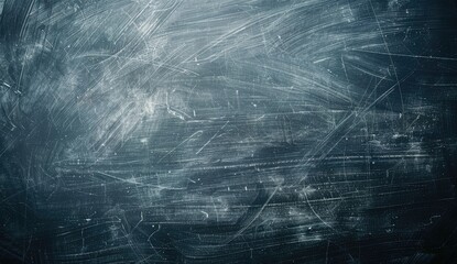 Scratched Blue Surface Texture