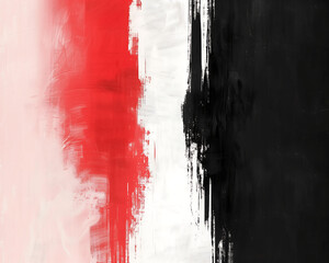 Distressed Rough Dark Abstract Design with Red, White and Black Background for Web, Flyer, Card, or Brochure 