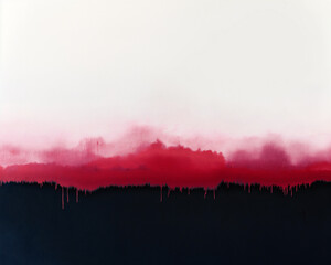 Distressed Rough Dark Abstract Design with Red, White and Black Background for Web, Flyer, Card, or Brochure 