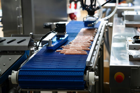 Automatic packing machine with plastic bag and paper box sausage