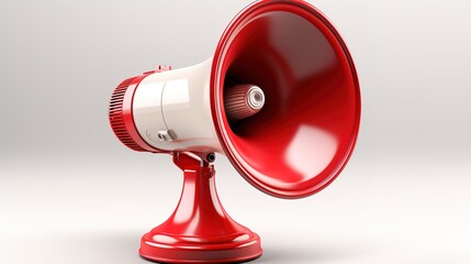 megaphone isolated on white