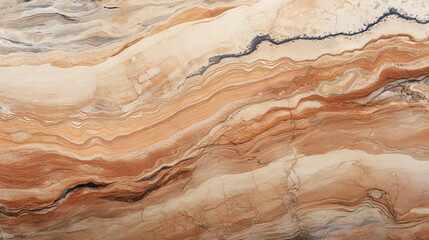 Fototapeta premium texture of stone, An abstract background with brown and beige marble patterns, showcasing the natural beauty of rock formations in desert landscapes.seamless texture, seamless patterns