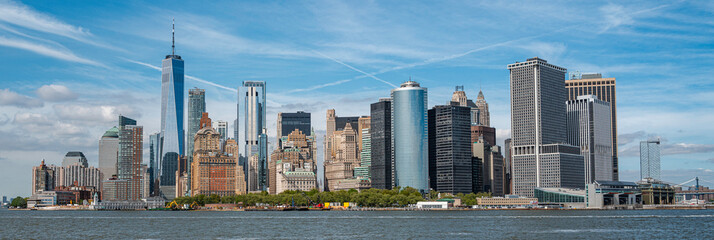 panorama of new york city