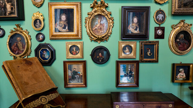 Mario Praz Museum House at Palazzo Primoli, inaugurated in June 1995, Rome. Italy (Mario Praz (1896-1982). He was a famous anglicist, essayist and scholar.)