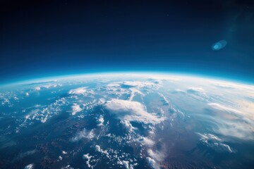 Fototapeta premium Earth From Space: A View From Above