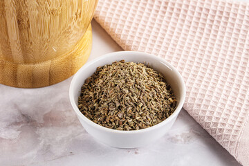 Anise sseds aroma in the bowl