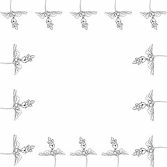 Digital paper, heart paper, seamless paper, seamless pattern, pattern, boho, boho pattern, paper