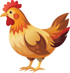 hen and rooster, hen vector, hen icon vector illustration, hen silhouette of a hen isolated on a white background, eps, png, svg, 
